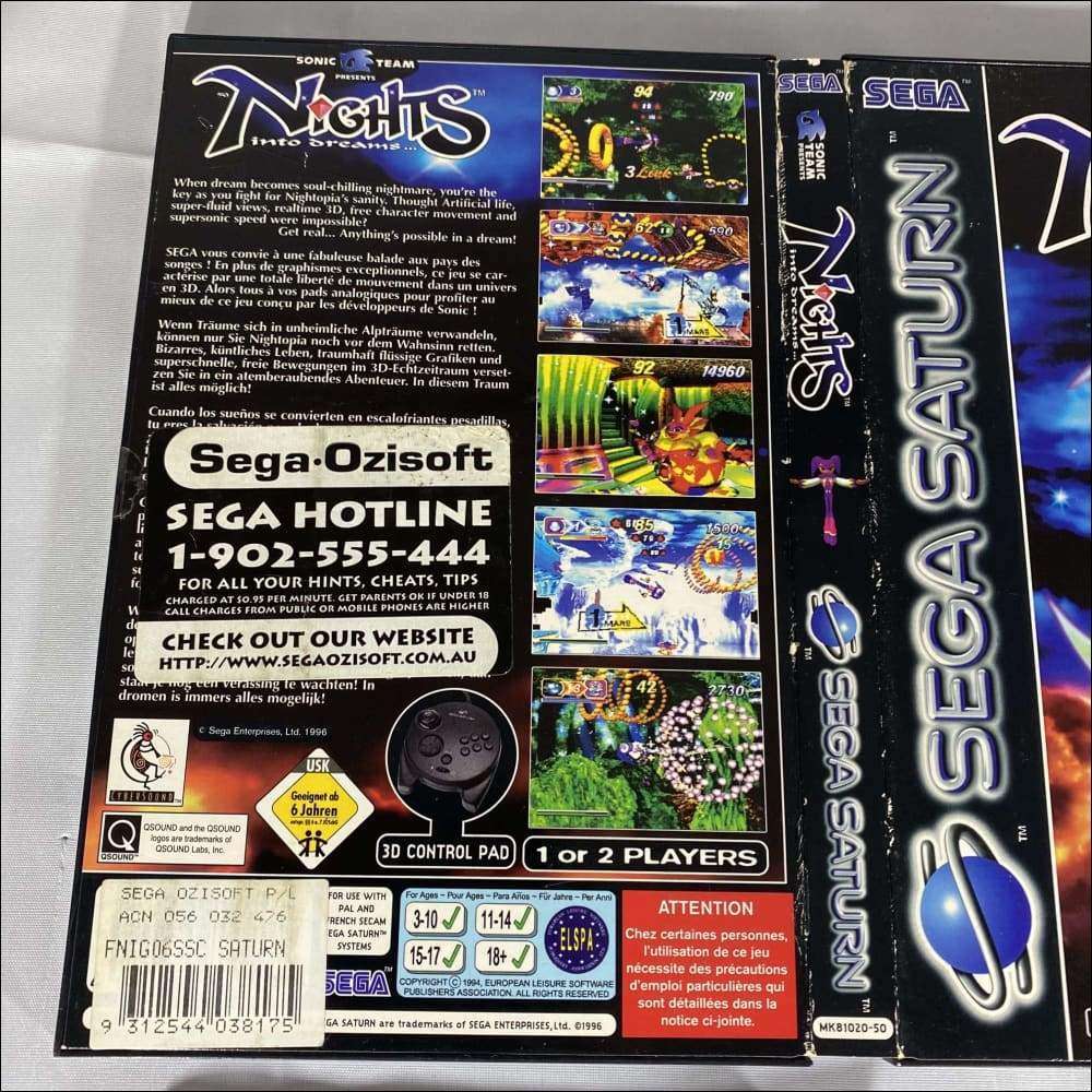 Buy Nights into dreams (ozisoft sticker variant) Sega saturn -@ 8BitBeyond Buy Nights into dreams (ozisoft sticker variant) Sega saturn -@ 8BitBeyond